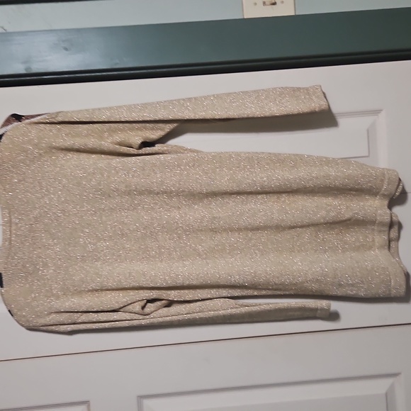 Geometric Patterned Sweater Dress - Picture 4 of 4